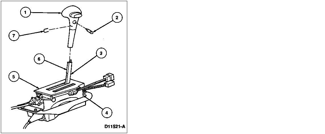 black gear shifter knob